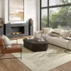 Rugs Town 82912 Silver / Ivory 9ft. x 12ft. Rect. Rug