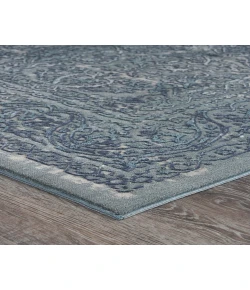 Itzel IMA-AN Blue/Silver/Gray/Cream 1 ft. 10 in. x 3 ft. Rectangle Rug