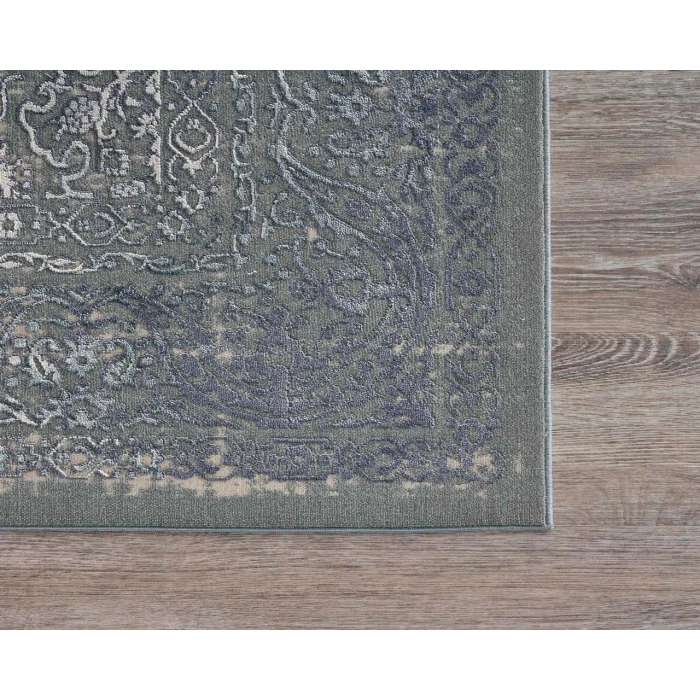 Rugs Town 81511 Niagara Blue 9'-6" X 13'-0 Rect. Rug