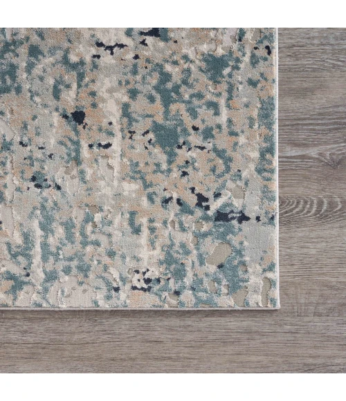 LR Home Imagine Gray/Blue/Taupe/Cream 81513 5 ft. 3 in. X 7 ft. 6 in. Rect. Rug