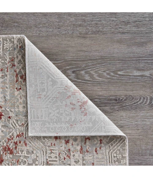 LR Home IMAGINE 81516 Harbor Mist/ Coconut Milk 7'-9" X 10'-9 Rect. Rug