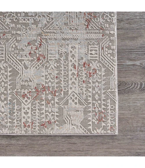 LR Home IMAGINE 81516 Harbor Mist/ Coconut Milk 7'-9" X 10'-9 Rect. Rug