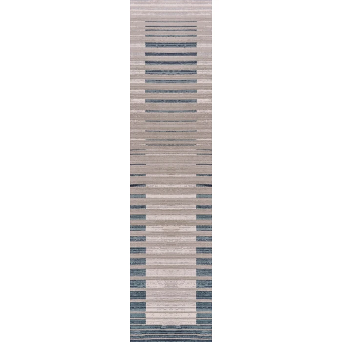 LR Home IMAGINE 81518 Coconut/ Harbor Mist 2'-2" X 7'-7 Rect. Rug