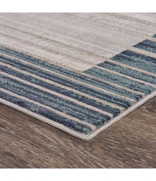 LR Home IMAGINE 81518 Coconut/ Harbor Mist 1'10" X 3'0 Rect. Rug