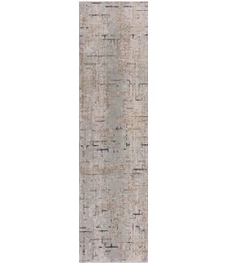Itzel IMA-AN Gray Area Rug 2 ft. 2 in. X 7 ft. 7 in. Runner