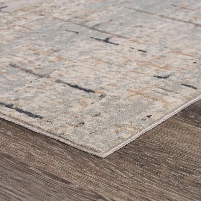 Rugs Town Gray/Cream/Taupe 81519 7 ft. 9 in. X 10 ft. 9 in. Rect. Rug