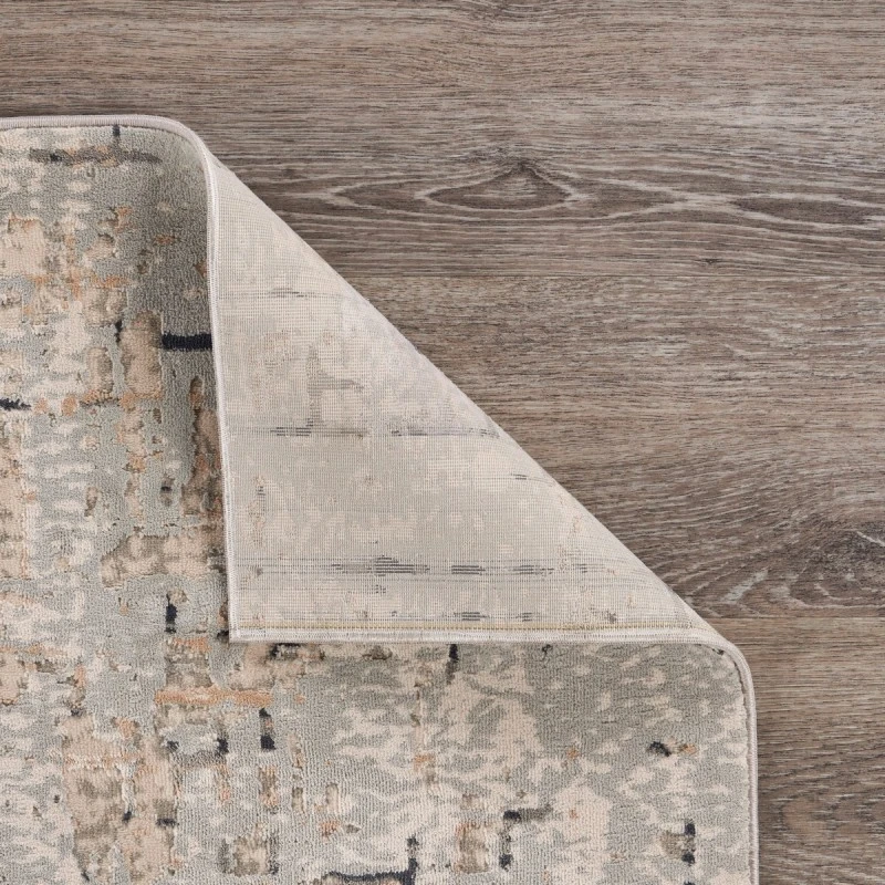 Rugs Town Gray/Cream/Taupe 81519 7 ft. 9 in. X 10 ft. 9 in. Rect. Rug