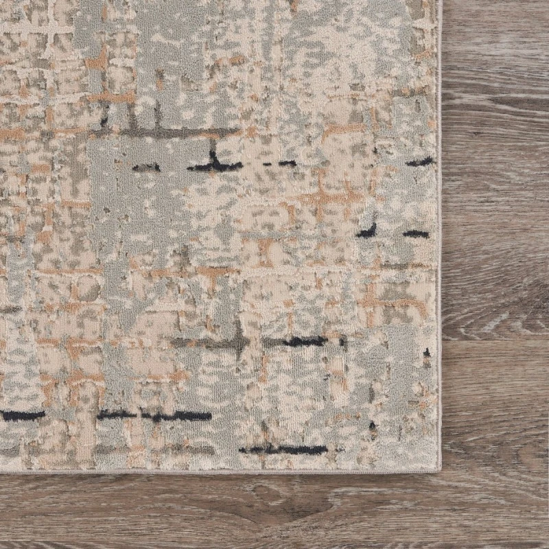 Rugs Town Gray/Cream/Taupe 81519 7 ft. 9 in. X 10 ft. 9 in. Rect. Rug