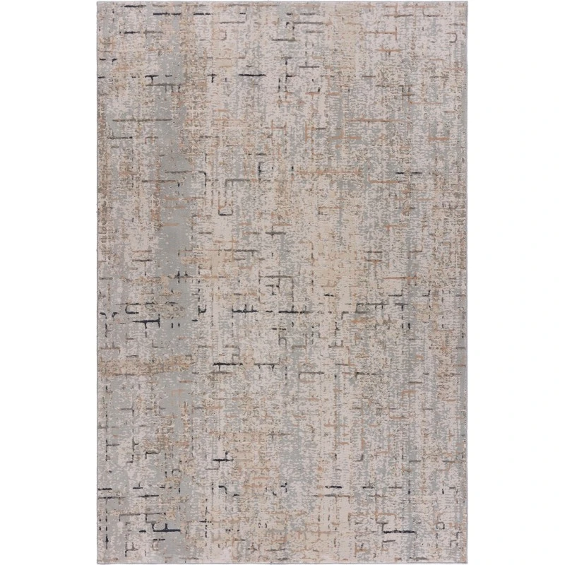 Rugs Town Gray/Cream/Taupe 81519 7 ft. 9 in. X 10 ft. 9 in. Rect. Rug
