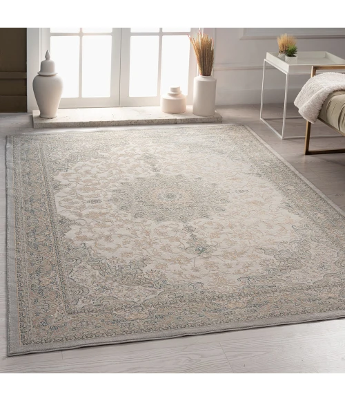 LR Home IMAGINE 81521 Harbor Mist 1'10" X 3'0 Rect. Rug