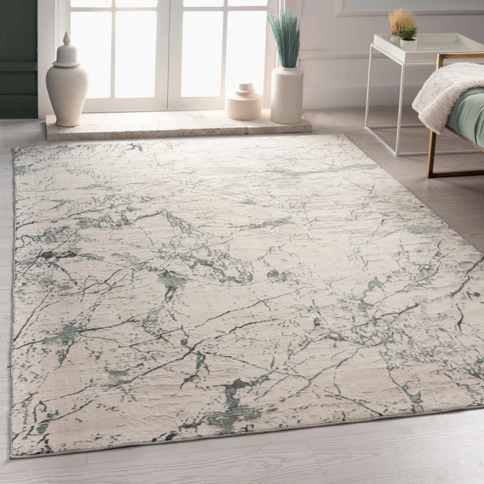 Rugs Town 81522 Neutral Gray 1'10" X 3'0 Rect. Rug