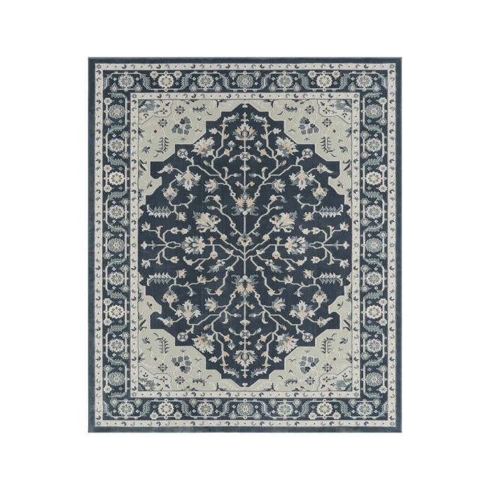 LR Home IMAGINE 81523 Navy 5'3" X 7'6 Rect. Rug