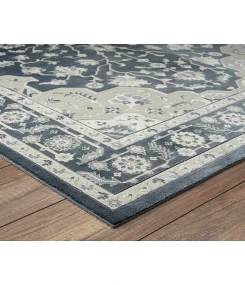 LR Home IMAGINE 81523 Navy 1'10" X 3'0 Rect. Rug