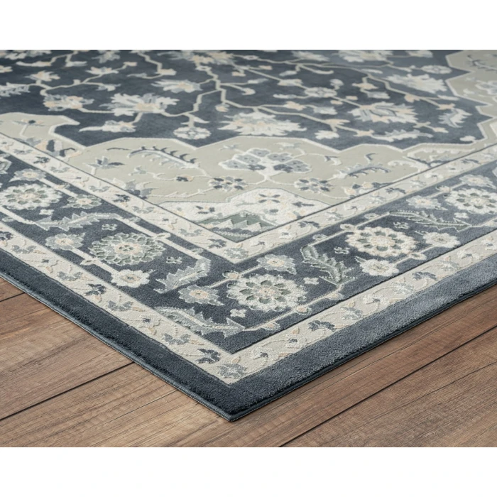 LR Home IMAGINE 81523 Navy 5'3" X 7'6 Rect. Rug