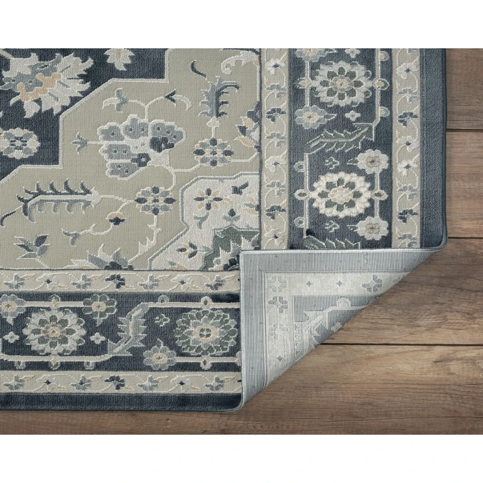 LR Home IMAGINE 81523 Navy 5'3" X 7'6 Rect. Rug