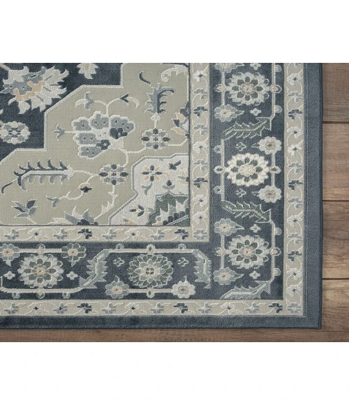 LR Home IMAGINE 81523 Navy 1'10" X 3'0 Rect. Rug