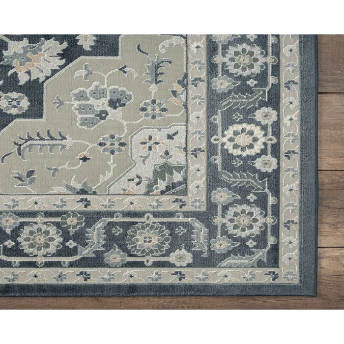 LR Home IMAGINE 81523 Navy 5'3" X 7'6 Rect. Rug