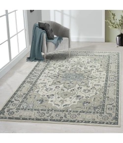 LR Home Imagine Ivory IMAGI 5ft.3in. x 7ft.6in. Rectangle Rug