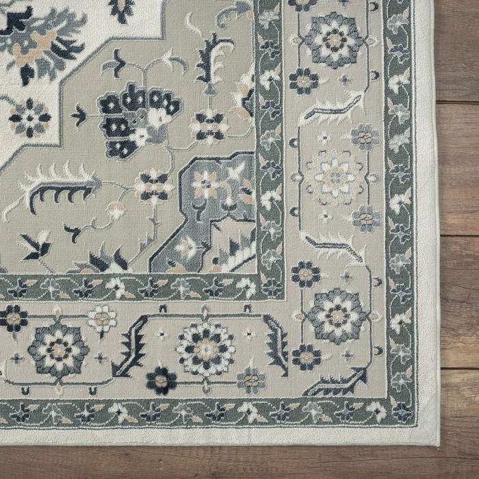 LR Home Imagine Ivory IMAGI 5ft.3in. x 7ft.6in. Rectangle Rug