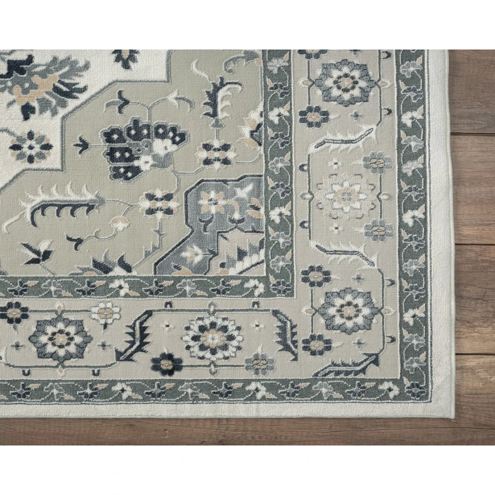 Rugs Town 81524 Ivory 1'10" X 3'0 Rect. Rug