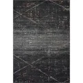 Rugs Town 81852 Black/ Gray 5' X 7'6 Rect. Rug