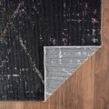 Rugs Town 81852 Black/ Gray 5' X 7'6 Rect. Rug