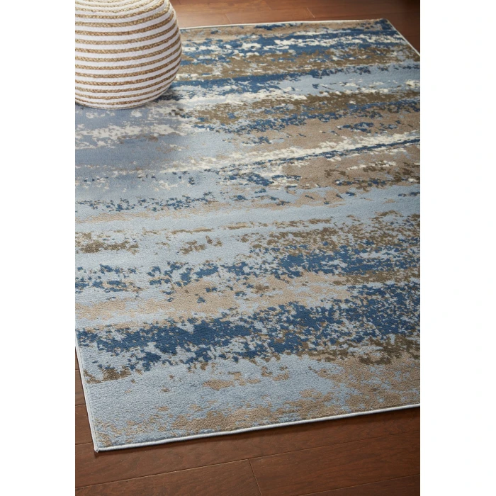Rugs Town Blue Marseilles 5ft.2in. x 7ft.2in. Rect. Rug