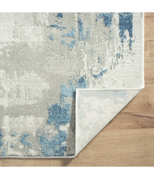 LR Home Isabella 81779 Gray/ Blue 7'10" X 9'10 Rect. Rug