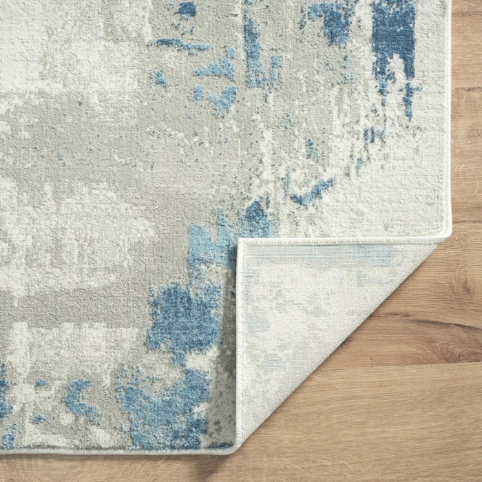 Rugs Town 81779 Gray/ Blue 7'10" X 9'10 Rect. Rug