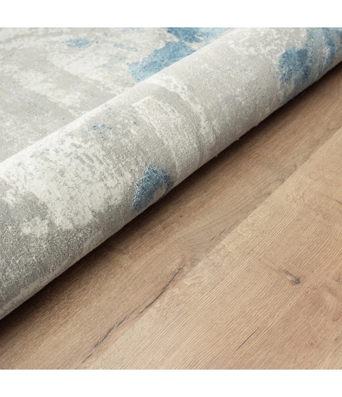 LR Home Isabella 81779 Gray/ Blue 7'10" X 9'10 Rect. Rug