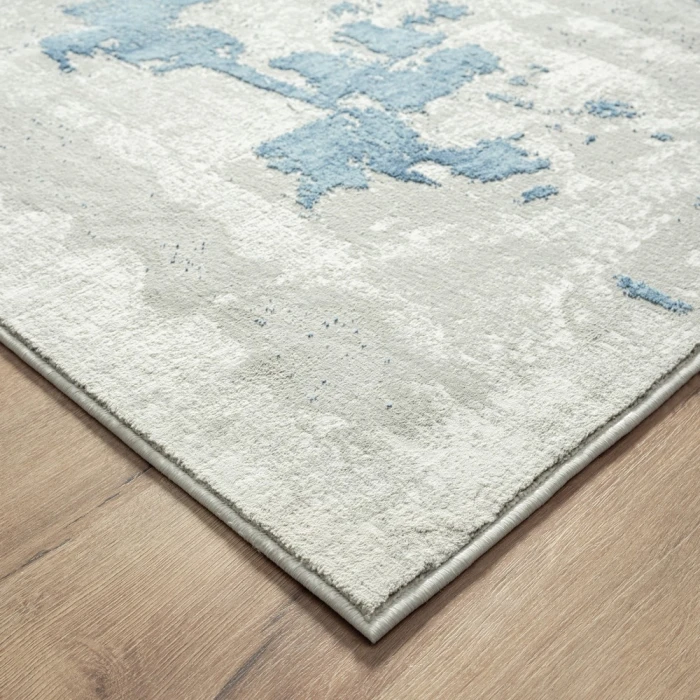 Rugs Town 81779 Gray/ Blue 7'10" X 9'10 Rect. Rug