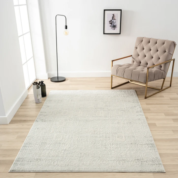 Rugs Town 81780 Ivory 7'10" X 9'10 Rect. Rug