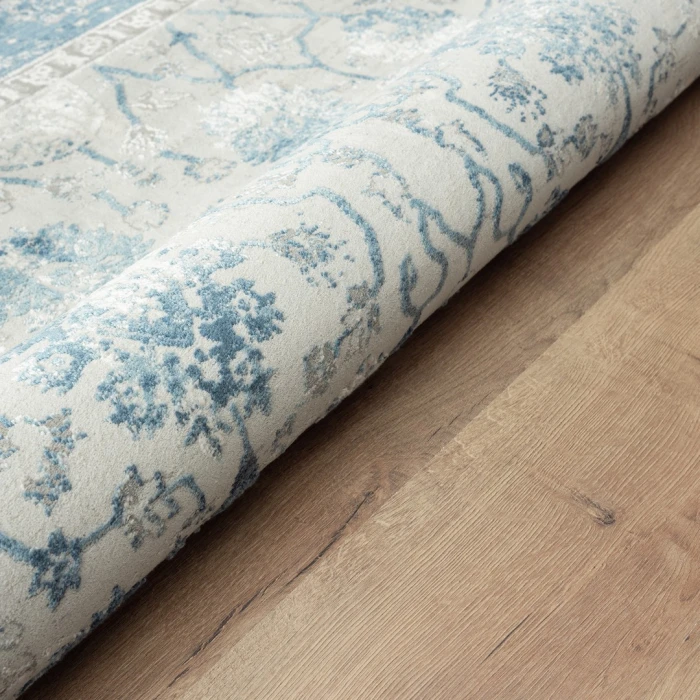 Rugs Town Blue Isabella 9ft. x 12ft. Rect. Rug