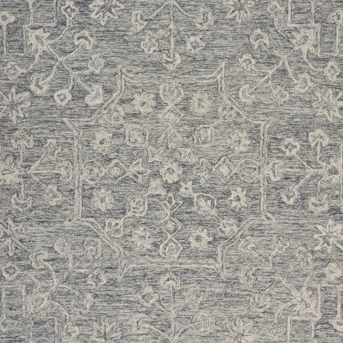 Rugs Town 81571 Silver Gray 7'9" Round Rug