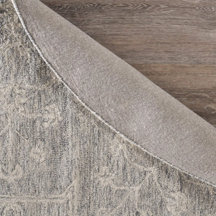 Rugs Town 81571 Silver Gray 7'9" Round Rug