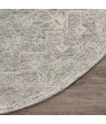 Rugs Town 81571 Silver Gray 7'9" Round Rug