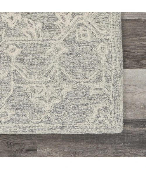 LR Home Juniper Silver JUNIP 5ft. x 7ft.6in. Rectangle Rug