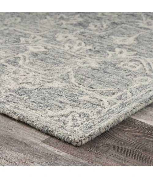 LR Home JUNIPER 81571 Silver Gray 3' X 5' Rect. Rug