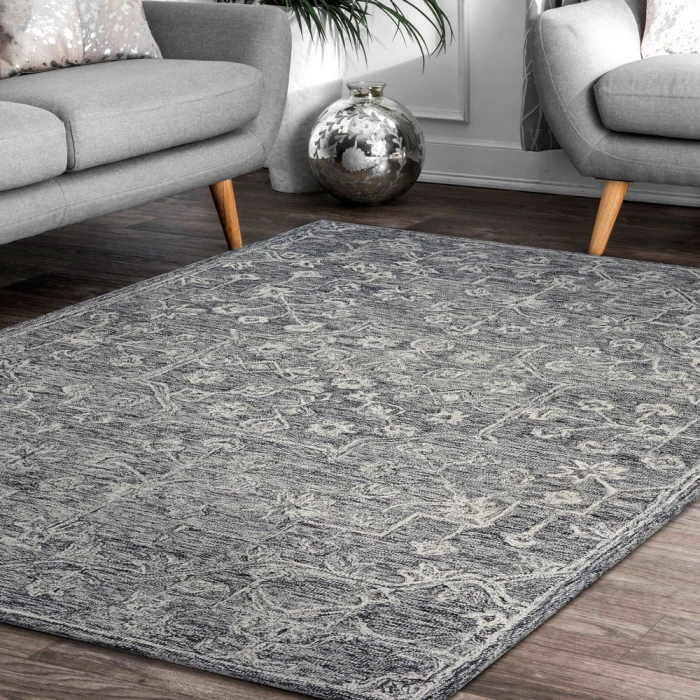 Rugs Town 81571 Silver Gray 3' X 5' Rect. Rug