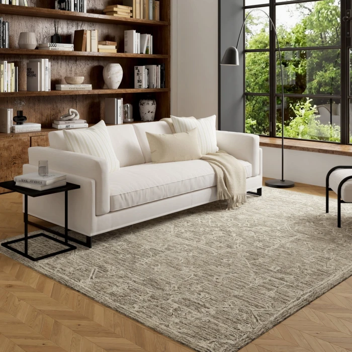 Rugs Town Brown JUNIP 5ft. x 7ft.6in. Rectangle Rug