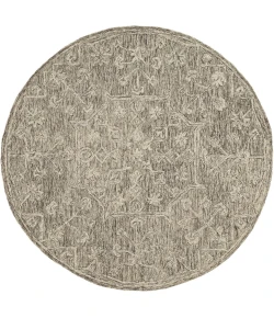LR Home Juniper Brown JUNIP 5ft. x 5ft. Round Rug