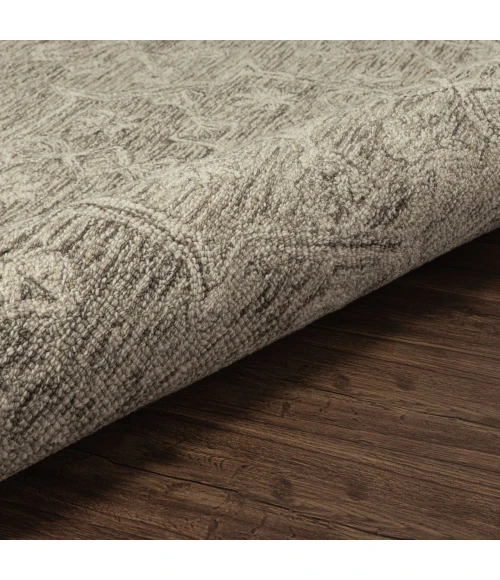 LR Home Juniper Brown JUNIP 5ft. x 5ft. Round Rug