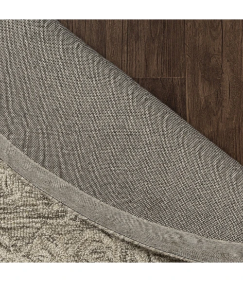 LR Home Juniper Brown JUNIP 5ft. x 5ft. Round Rug