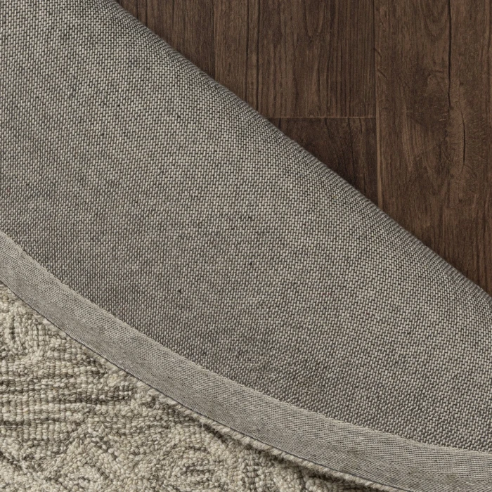 Rugs Town Brown JUNIP 5ft. x 5ft. Round Rug