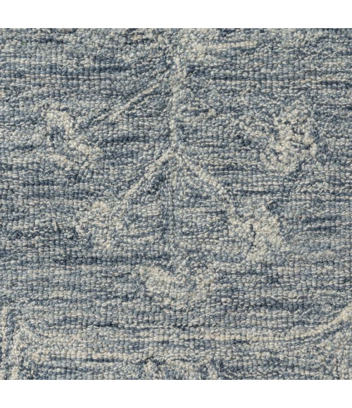 LR Home Juniper Blue JUNIP 5ft. x 5ft. Round Rug