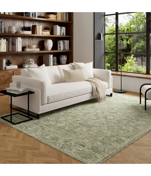 LR Home Juniper Green JUNIP 7ft.6in. x 9ft.6in. Rectangle Rug