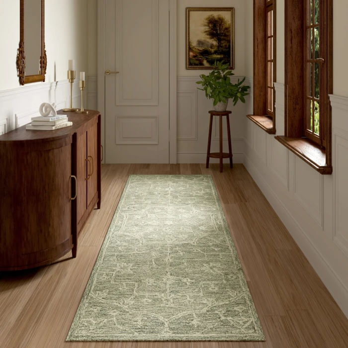 Rugs Town Green JUNIP 2ft.6in. x 7ft.6in. Runner Rug