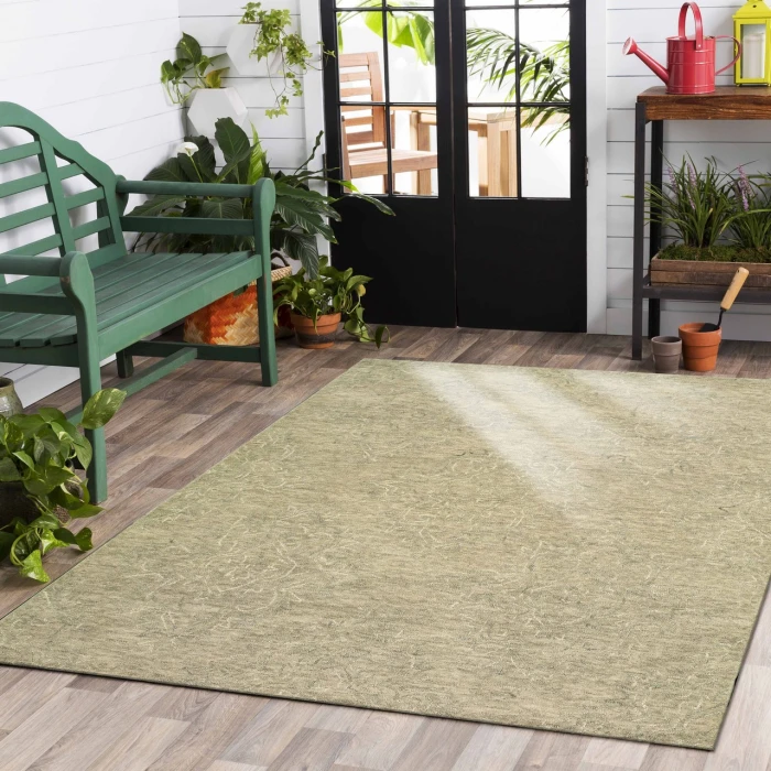 Rugs Town Gray KARMA 9ft. x 12ft. Rectangle Rug