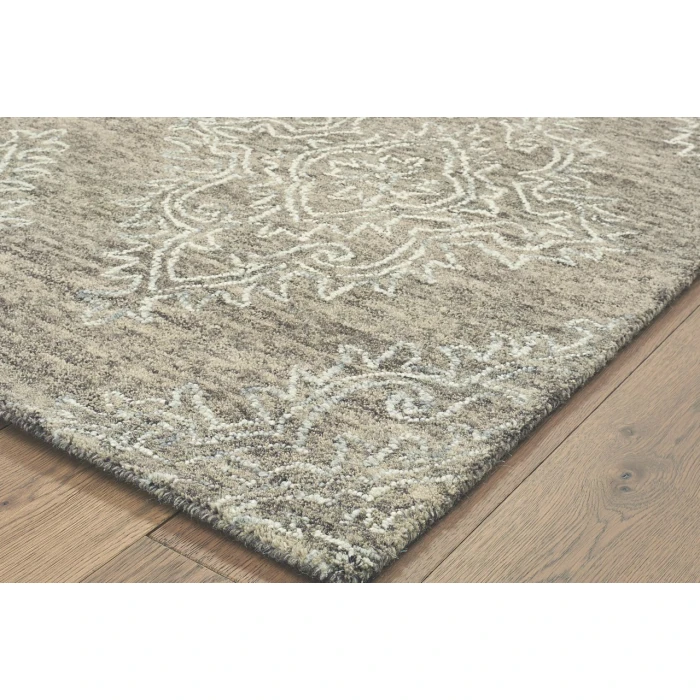 Rugs Town Beige KARMA 9ft. x 12ft. Rectangle Rug
