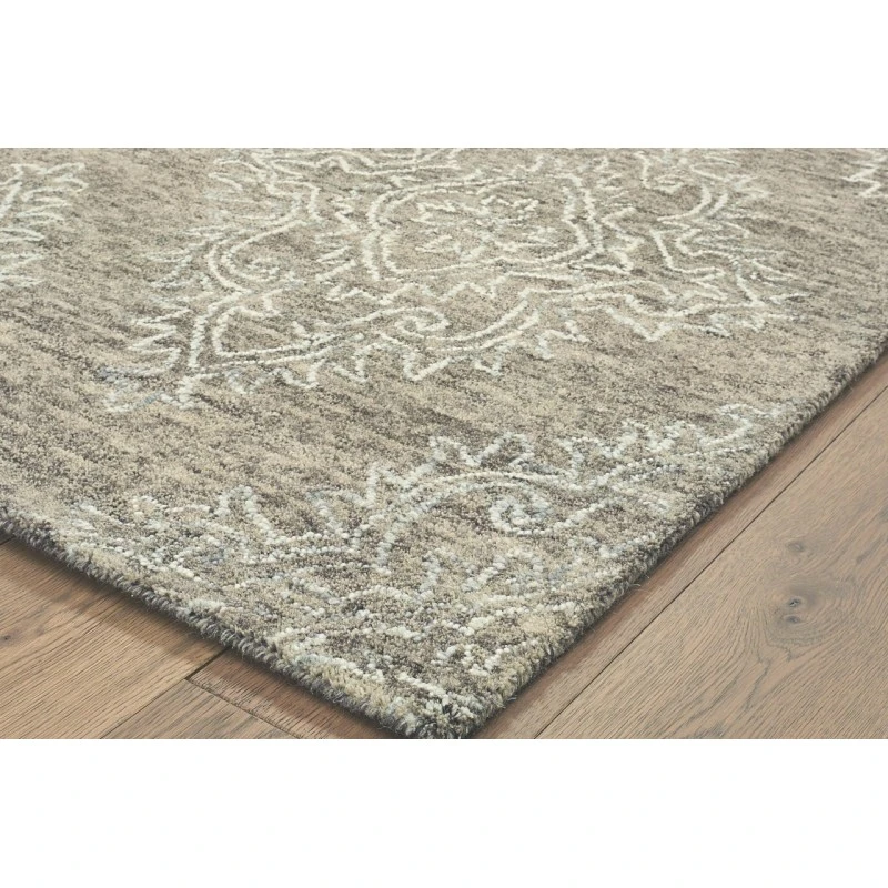 LR Home Karma Beige KARMA 9ft. x 12ft. Rectangle Rug